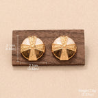 Round contrast color / 2.1*2.1CM