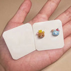 14#Bear Head Ear Clip
