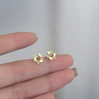 Small wreath【Gold/1.3*1.1cm】
