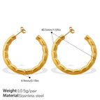 EH1276G Gold Earrings