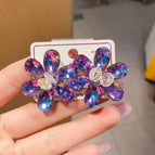 E-150 Purple Earrings