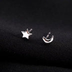 Asymmetric Star and Moon【Silver】