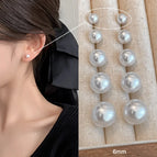 10#6mm-Pearl Stud Earrings