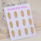 Leaf ED78 / Gold / 6 Pairs/Card