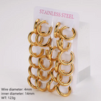 [Gold] Wire Diameter 4mm, Inner Diameter 14mm