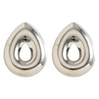 Style Eight Silver Drop-Shaped