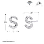 Platinum-Plated-S / 925 Silver