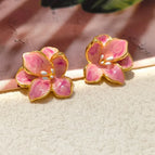 4# Silver Needle-XL0109-Pink Flowers