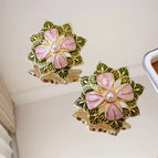Pink Ear Studs