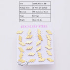 12x7mm / Lightning / 12 Pairs/Package