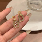 51# square stud earrings