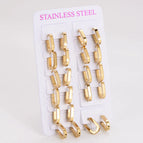 Gold Small 11 * 17mm / 1 Card