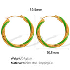 Small Gold and Green