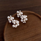 Grape Tassel Pearl-Silver Needle