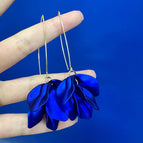 Premium Matte Petal Pendant Earrings