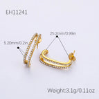 Eh11241 / 18k gold plating