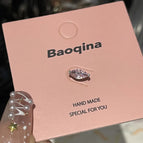 A273 Pink Zirconium Horse Eye
