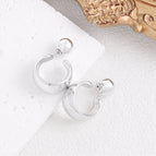 Silver Wide C Ring