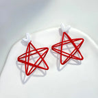 Red Earrings A42