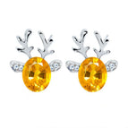 A138-36 Champagne Elk Crystal
