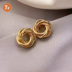 7# Silver Needle-Environmental Protection-Gold/1.3*1.1cm