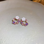 8# Silver Needle-Purple Flowers