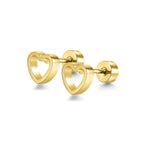 Gold / Hollow Heart