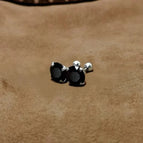 Silver / 6mm Pair