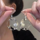 Butterfly Hoop Earrings