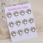 Footprints Ed88 / Silver / 6 Pairs/Card