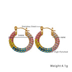 E160 Large Colorful Crystals