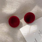 E2862--Angora Red Flocking Ball