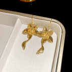 9#Ear hook-gold