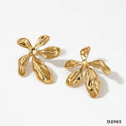 Gold Earrings D2965