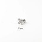 2#Finished Product One Piece / F136 Titanium Alloy Rod (0.8mm Thick*6mm Long)