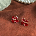Wine Red Begonia-Silver Needle