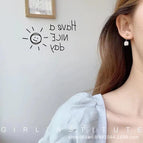 Rice Pearl [Earrings]
