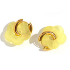 Golden-Transparent Yellow/Uneven Color