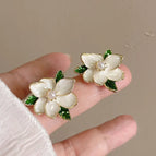18#Gardenia Mosquito Coil Ear Clip