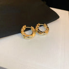 18# Ear Clip-Gold (Real Gold Plating)