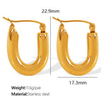 Eh596 Gold Earrings