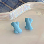 New【Blue Cross Stud Earrings】