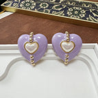 Lavender Purple Silver Needle Style