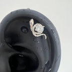 A1036 White Diamond Winding Snake