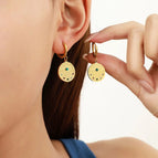 Colorful Crystals Micro-Inlaid Gold / 18K
