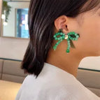 Green Crystal Bow