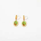 Oval Virgin Earrings