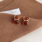 Amber Cube Sugar-Silver Needle