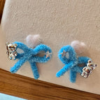 925 Silver Pin Earrings Pairs