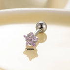 Silver / 3# -Change to Violet Blue 5mm
